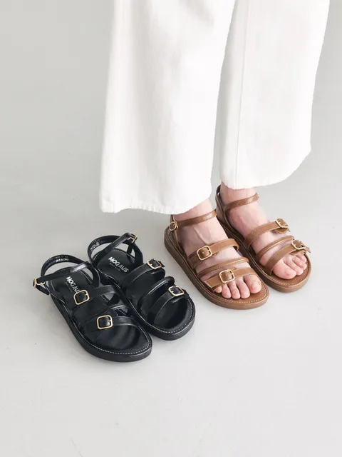 Gladi Strap Sandal_2 color_flat sandal