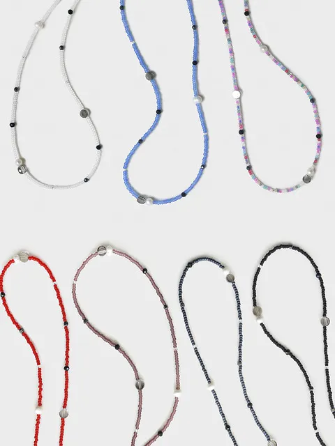 berry beads necklace (7colors)