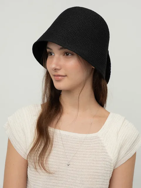 Big ribbon bucket hat, Charlotte_2 colors
