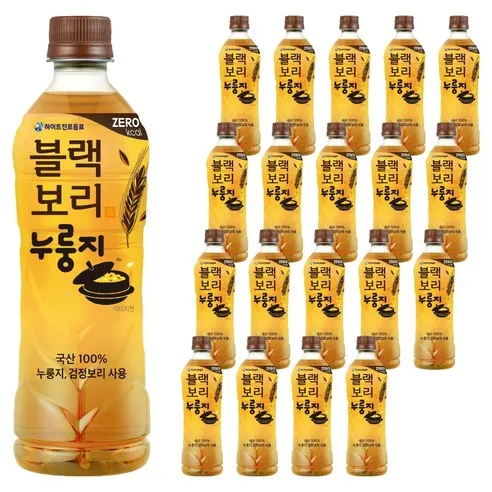하이트진로 블랙보리 누룽지 음료