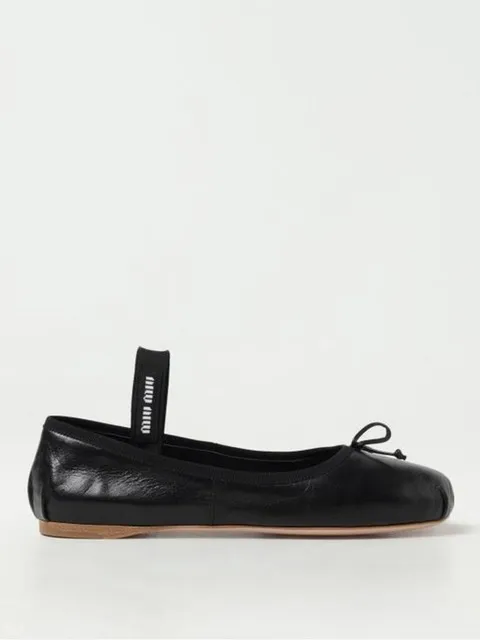 미우미우 플랫 슈즈 5F794DXUUF0002 BLACK DOM