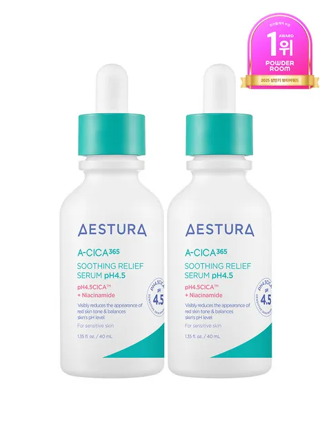 에이시카365 흔적진정세럼 pH4.5 40ml * 2