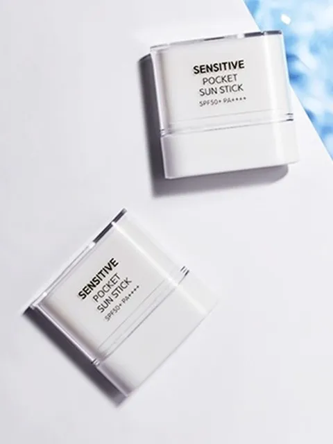 센서티브 포켓 선스틱 SPF50+ PA++++ 2개입