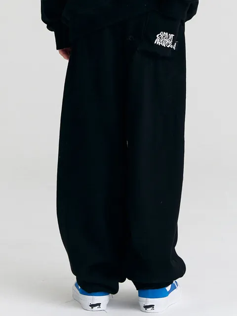 F3 특양면 트리플벌룬 팬츠 (블랙)