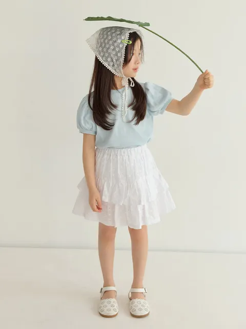 아일렛 캉캉 스커트_2COLORS