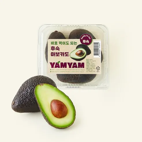 칠레산 YAM YAM 바로먹어도 되는 후숙 아보카도 3~4개입