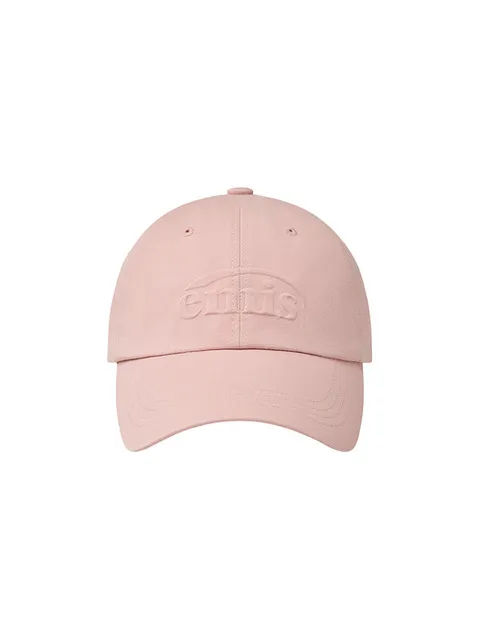 EMBOSSING LOGO BALL CAP-PINK