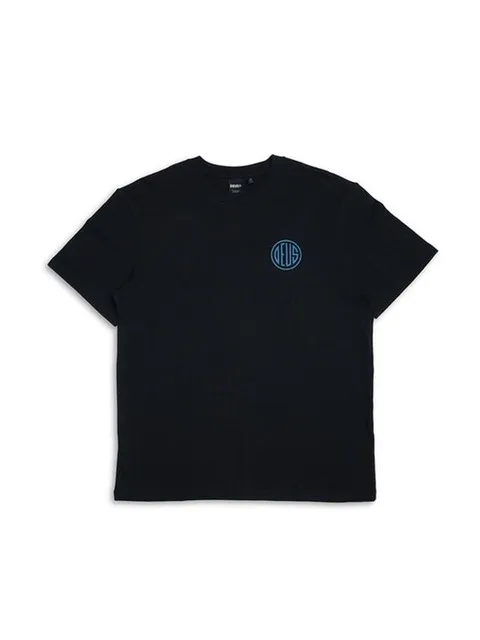 데우스 반팔 티셔츠 DMF241743BLK BLACK DOM