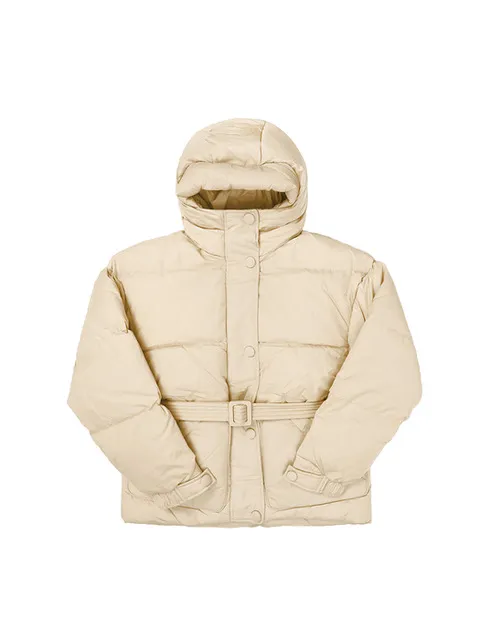 옌키옌키 MICHLIN ENNIO BEIGE 미쉐린 엔니오 베이지 구스다운 여성 패딩