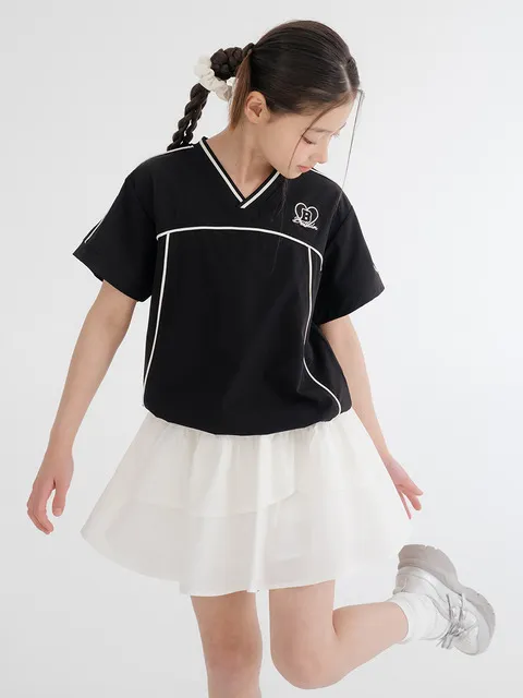 미드나잇 블랙 트랙 숏슬리브