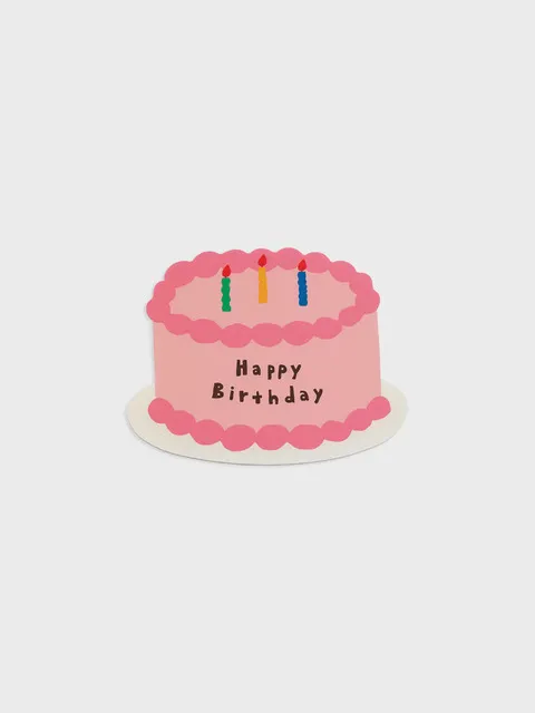 THOMPSON CARD - BIRTHDAY CAKE