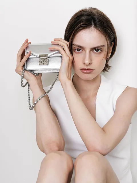 Betty Mini Bag_Silver