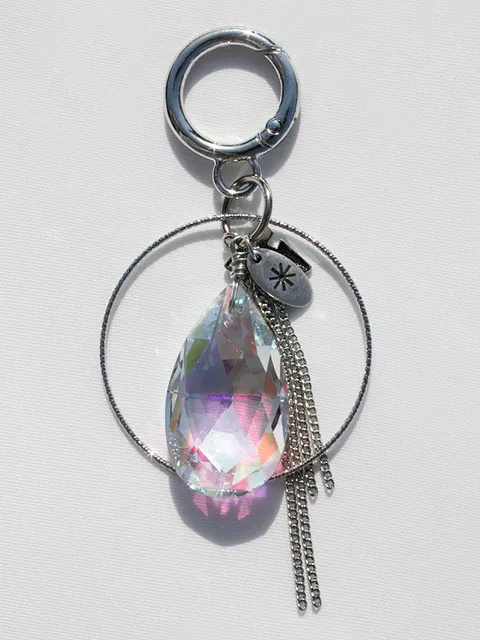 O-GLOWDROP KEYRING_Aurora