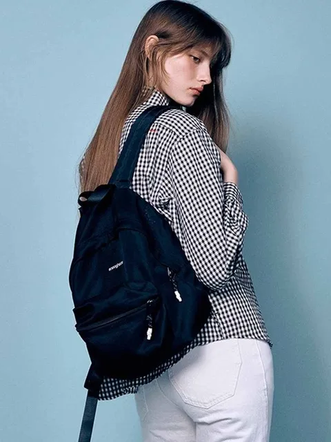Compact Backpack In Black