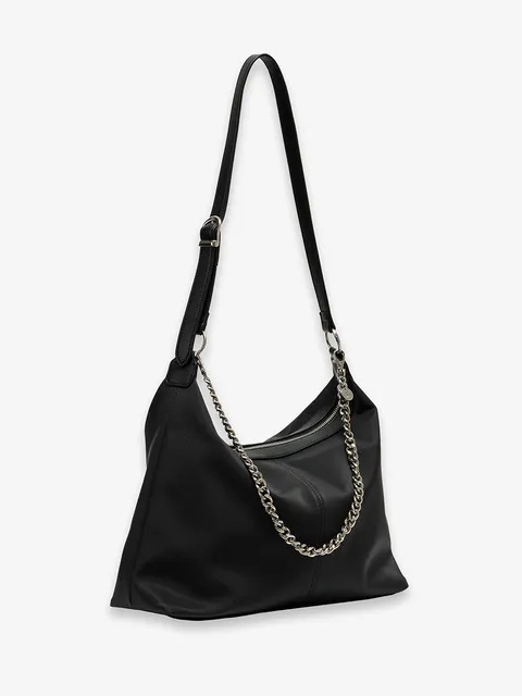 Letoa Shoulder Large Bag_Black