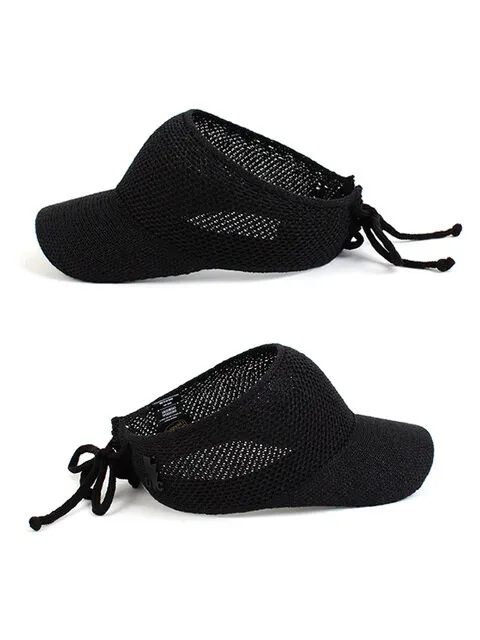 Paper Black High Suncap 선바이저