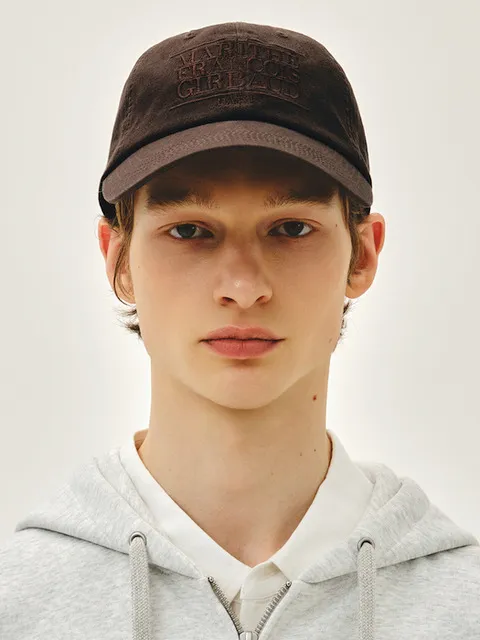 CLASSIC LOGO COVERED CAP dark brown