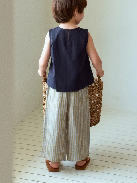 linen pants(2color)