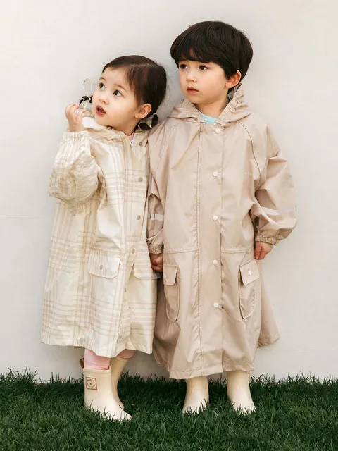 모모네 레인코트 키즈 유아 비옷 아기우비 맘커플룩