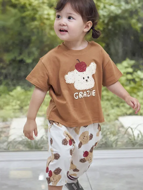 뽀글몽 7부 고쟁이 상하세트 C2AL1118-CM