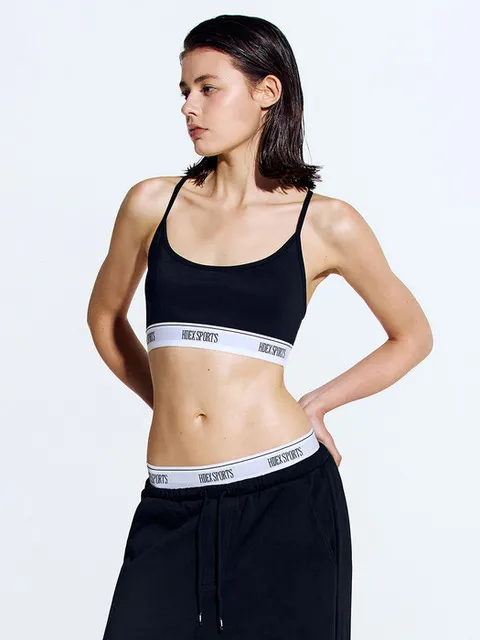 밴딩 스트레치 브라탑 (Black)