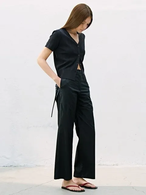 Strap Point Summer Pants Navy (KE6521M03R)