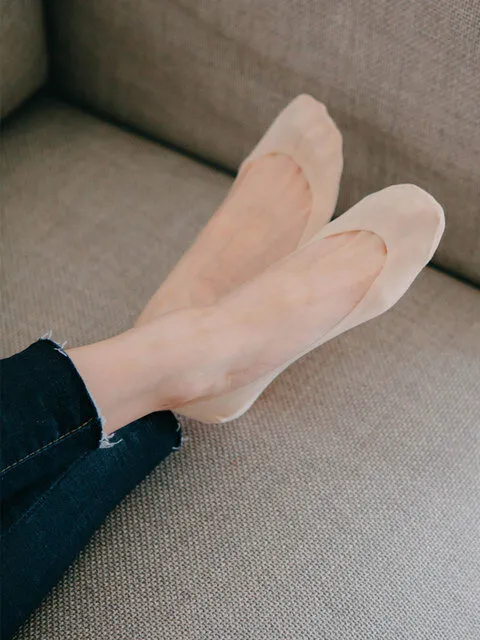 토토 무봉제 실리콘 덧신 3color