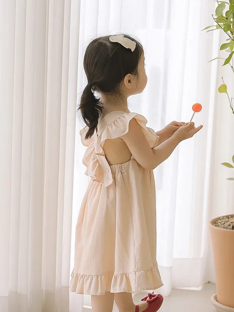 앙증맞은 천사날개 - 아기 프릴 원피스
