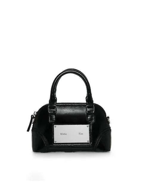 CURVE ZIP MINI BAG IN BLACK