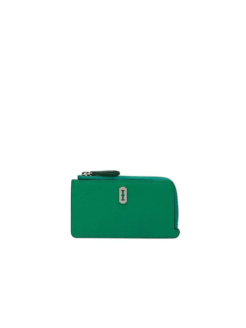 Magpie Zipper Card Wallet (맥파이 지퍼 카드지갑) Green