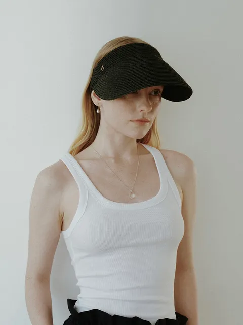 Modern Sun Visor ver.1 _Solid Black