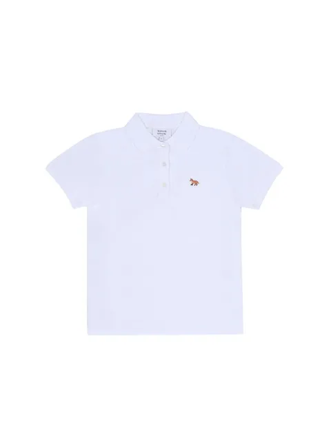 메종키츠네 OW00207KP0001 P100 베이비 폭스 패치 폴로 여성 반팔티
