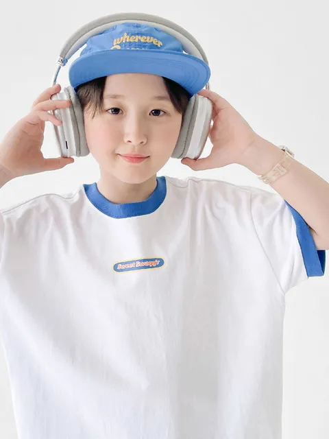 컬러 웨이 링거 반팔티 (2 color)