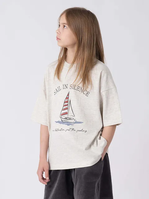 SAIL IN SILENCE TEE