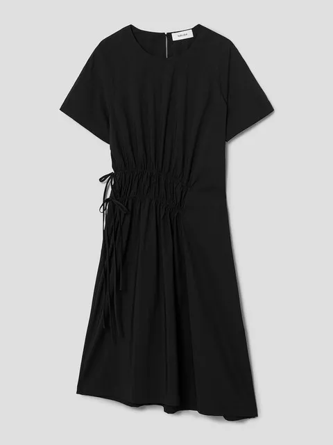 Signature Side String Long Dress Black (KE6571M105)