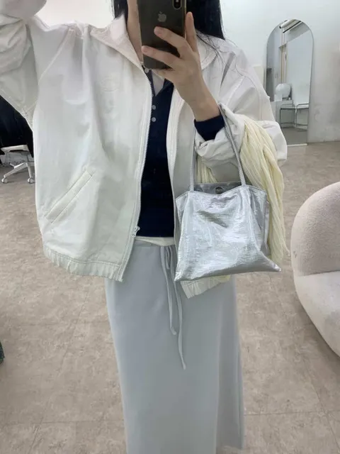 Menbosha Bag_Silver