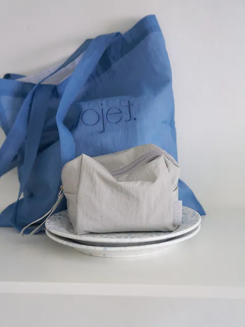 puff pouch 퍼프 파우치 (grey_nylon)