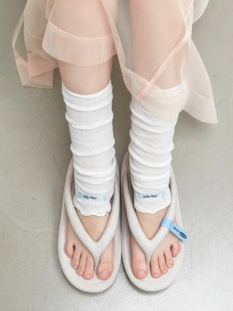 ATELIER NAIN X TAW&TOE ZEROVITY FLIPFLOP CREAM (SH-3484)
