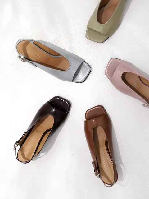 Emma sling back sandals_CB0066(6color)
