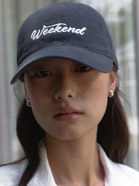 Weekend ball cap_charcoal