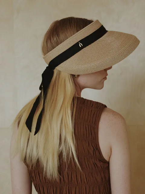 Bonita Sun Visor _ Beige