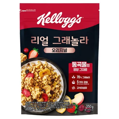 켈로그 리얼 그래놀라 오리지널 시리얼