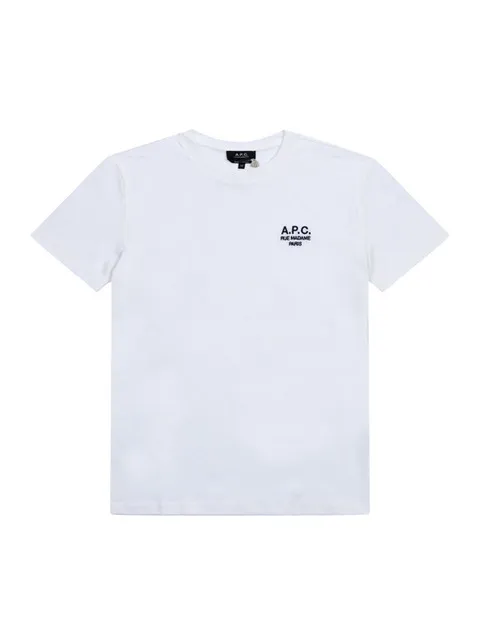아페쎄 COHBU M26388 TAE WHITE/DARK NAVY RUE MADAME 마담 스탠다드 공용 반팔티