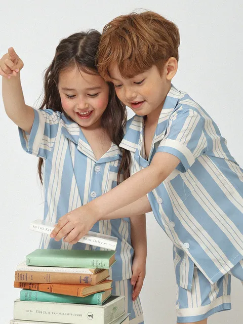 (uni) 스탠다드 파리 키즈 반팔 파자마 7Size