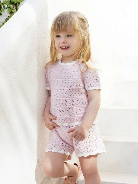 Rose knit set
