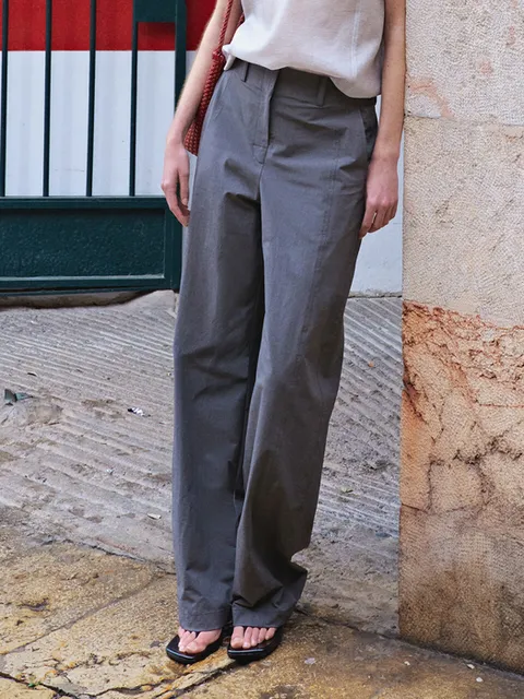 Curved Tailored Trousers SW6ML775-13