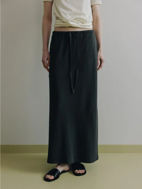 H-Line Maxi Jersey Skirt SW6MS778_2color