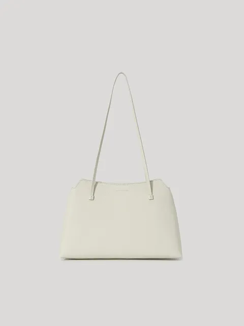 Raymonda Leather Bag Custard