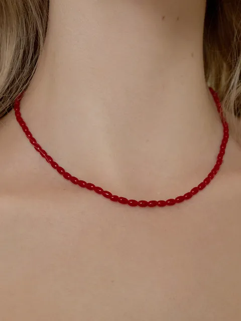 color grain necklace (2colors)