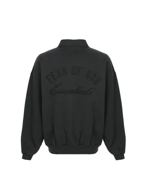 FEAR OF GOD 피어오브갓 에센셜 남성 기모 맨투맨 192HO252042F VINTAGE BLACK